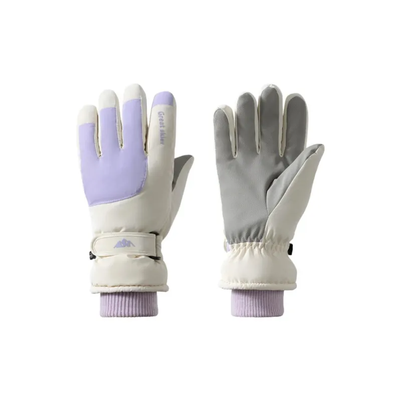 TANLU Ski Gloves Gloves Women's-4