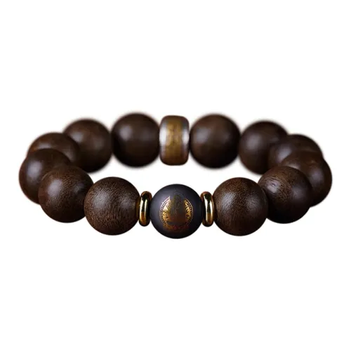 DALONG Fragrance Enhancer, Agarwood, Obsidian Bracelets Unisex