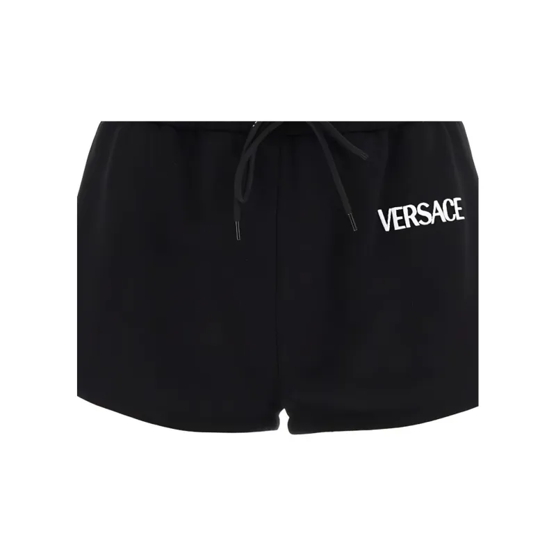 VERSACE SS23 Sports Shorts Women's Black-5