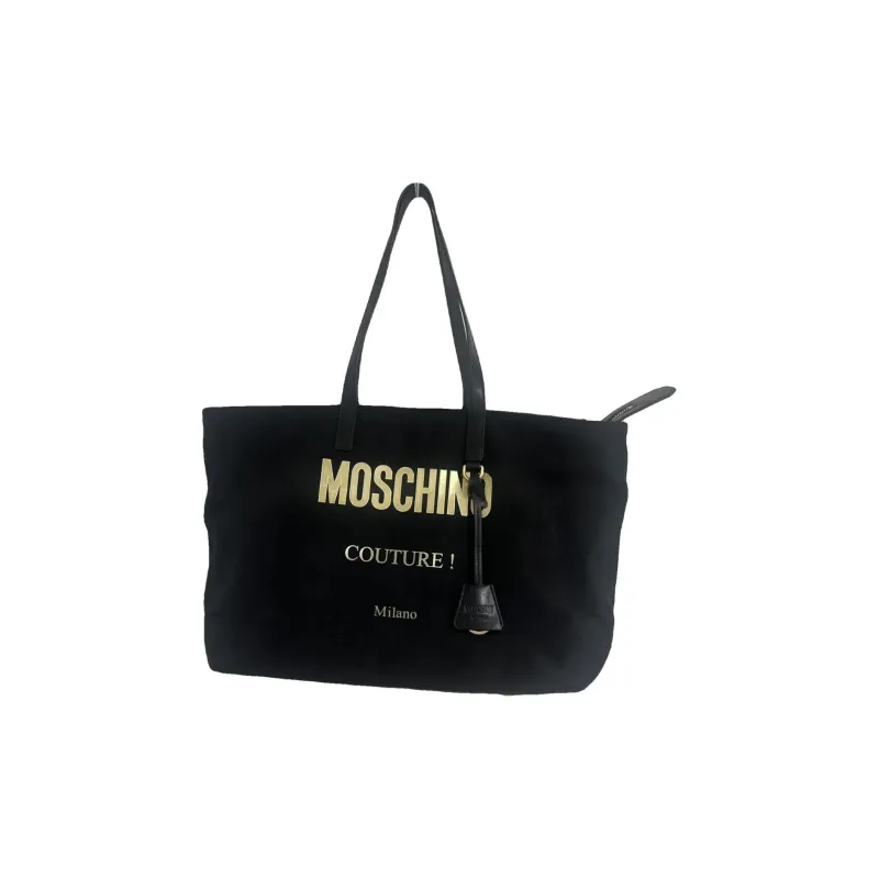 MOSCHINO Logo Printed Tote Bag-1