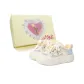 Beige Yellow Fleece-Lined (Includes Bowknot Accessories)