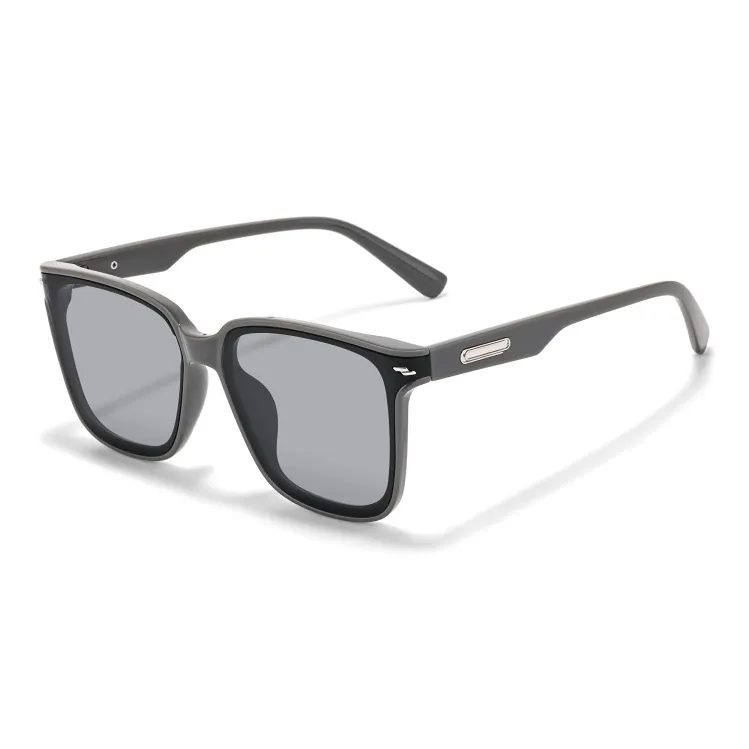 Sagawa TR/Memory Plastic Square Sunglasses Unisex-4