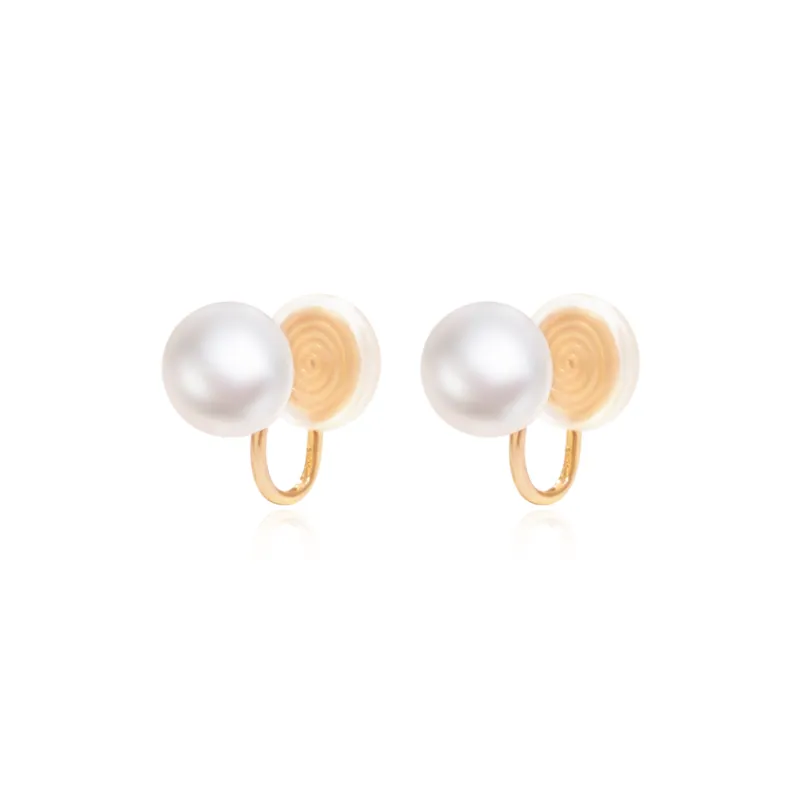 Taste The Color Freshwater Pearl Clip On Earrings Women's-0