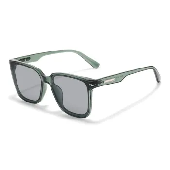 Sagawa TR/Memory Plastic Square Sunglasses Unisex