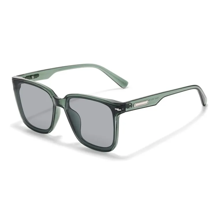 Sagawa TR/Memory Plastic Square Sunglasses Unisex-8