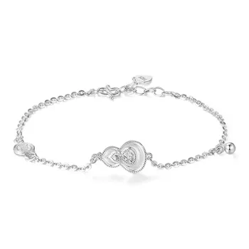 Silver 925 Sterling Silver Bracelets Women's Birthday Gift For Your Special Someone, Collectible Coin Bangle