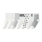 2 White+1 Wide Stripes+1 White Double Stripe+1 White Dot+1 White Large C+1 Pinstripe