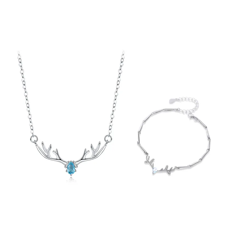 RINGLOVE Zircon Necklaces Women's-3