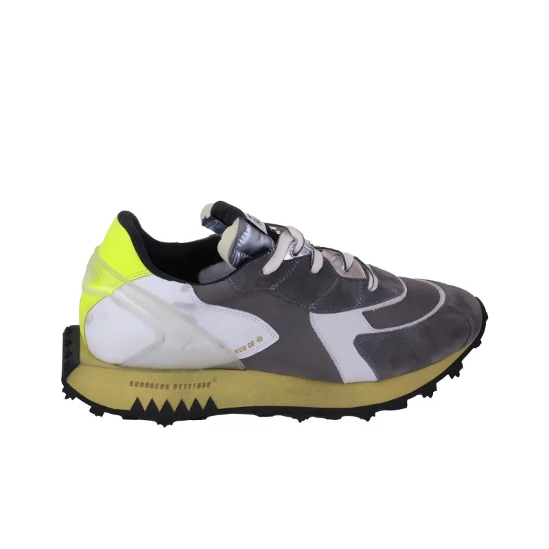RUN OF Olaf Low-Top Casual Shoes Men's Light Gray Green-1