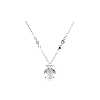 CHIEMOT S925 Silver Collarbone Chain Women's