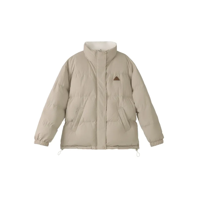 Fstudio Korean Petite Double Sided Two Way Cropped Down Jacket Women's-6