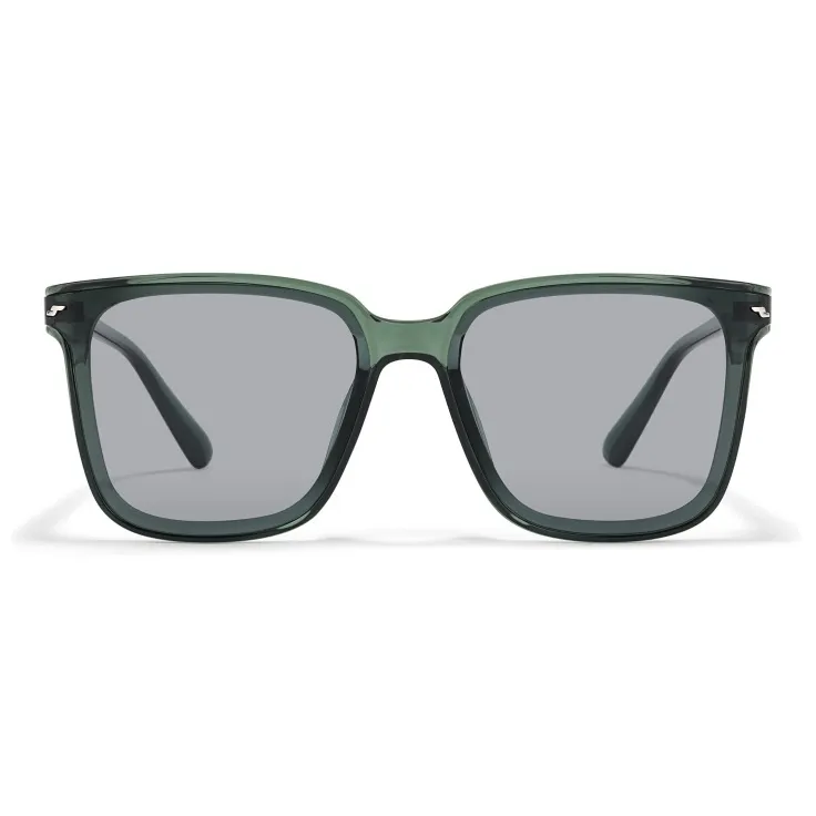 Sagawa TR/Memory Plastic Square Sunglasses Unisex-9