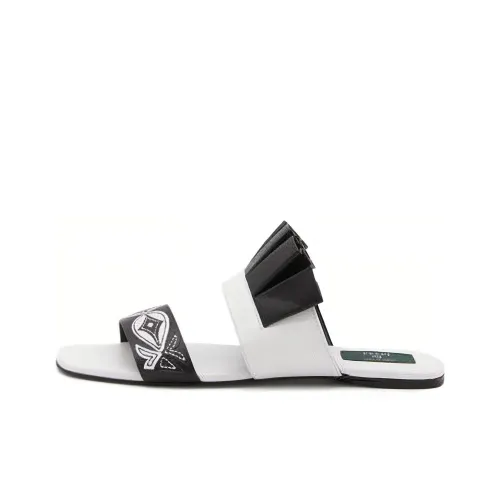 PUCCI Embroidered-detail Slides