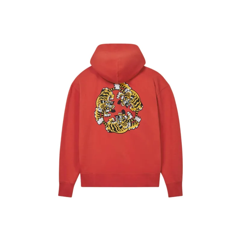 KENZO FW24 Sweatshirt Unisex Dark Orange-1