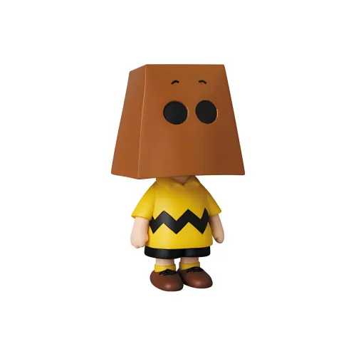 Medicom Toy Udf Peanuts Series 10 Charlie Brown Grocery Bag Ver Ultra Detail Figure