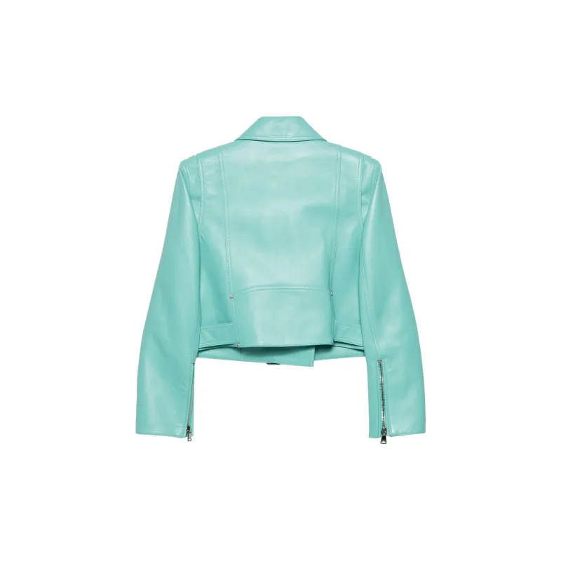 BALMAIN Jackets Coats Women's Light Green-1