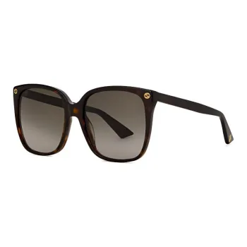 GUCCI Square Rectangle Sunglasses