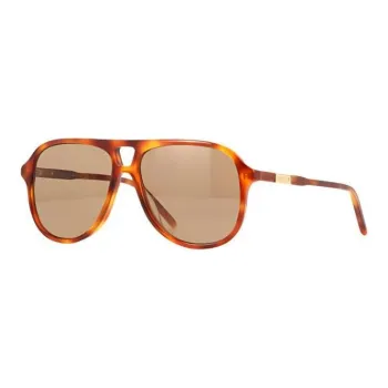 GUCCI Aviator Sunglasses Women's Tortoiseshell