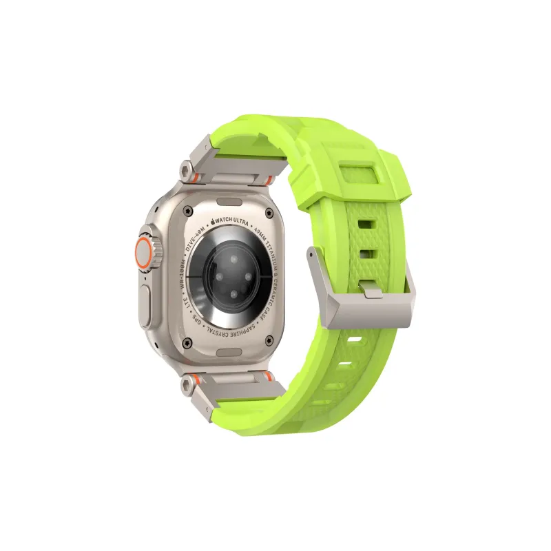 IWabcertoo Watch Band Apple Compatibility Silicone Material-5