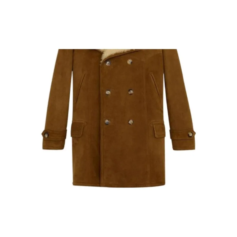 CELINE Coats Men Khaki-3