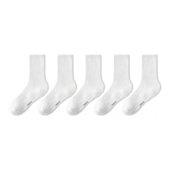 YINSHILIANGPIN Mid Calf Socks Men's 5 Pack