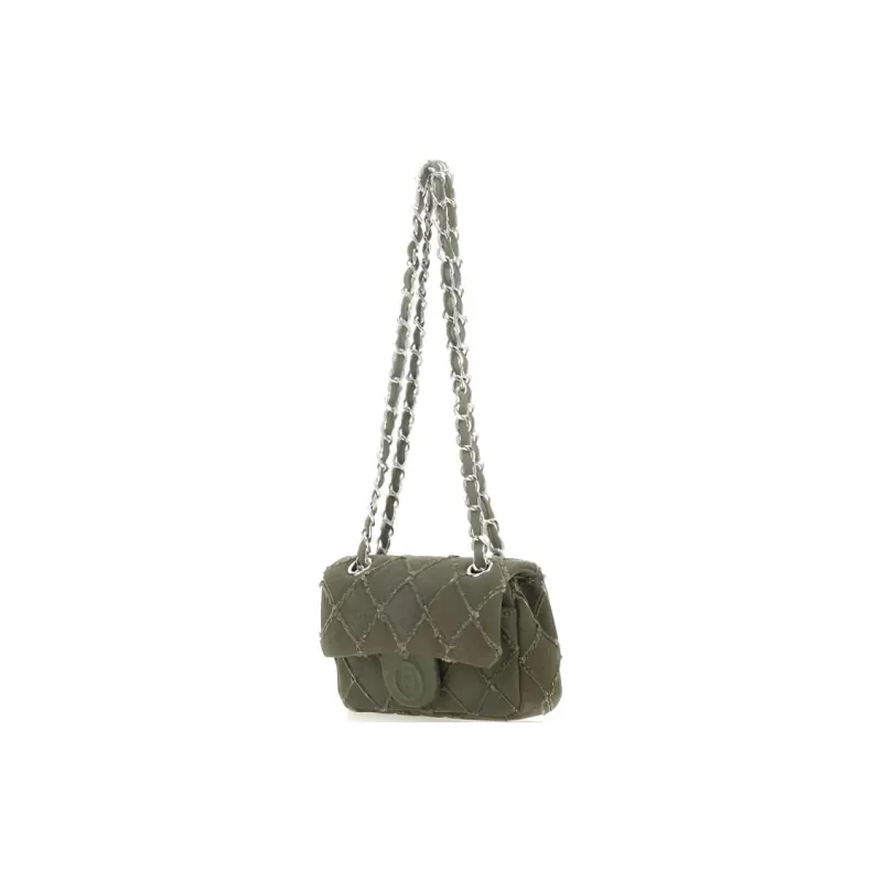 READYMADE Cotton Shoulder Bag Women's Tawny-1
