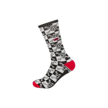 Vans x HANGHAIWANG,LIANMINGKUAN SOCKS Mid Calf Socks Men's Black