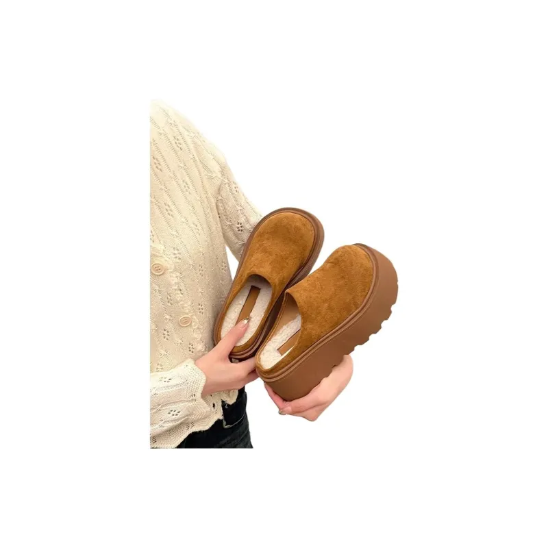 Qiao Anju Home Slippers Coffee, Chestnut-5
