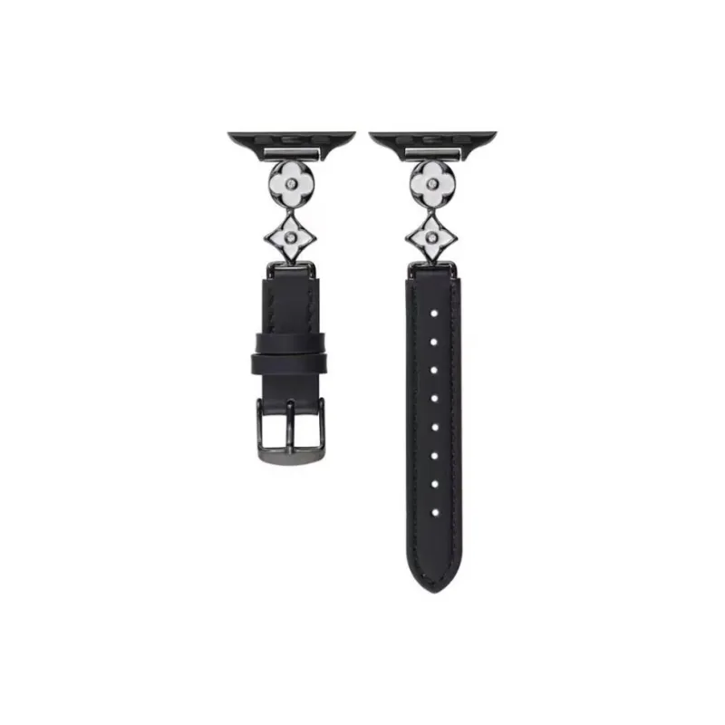 LOVINGCOOL Apple Compatibility Watch Band Genuine Leather Material-3