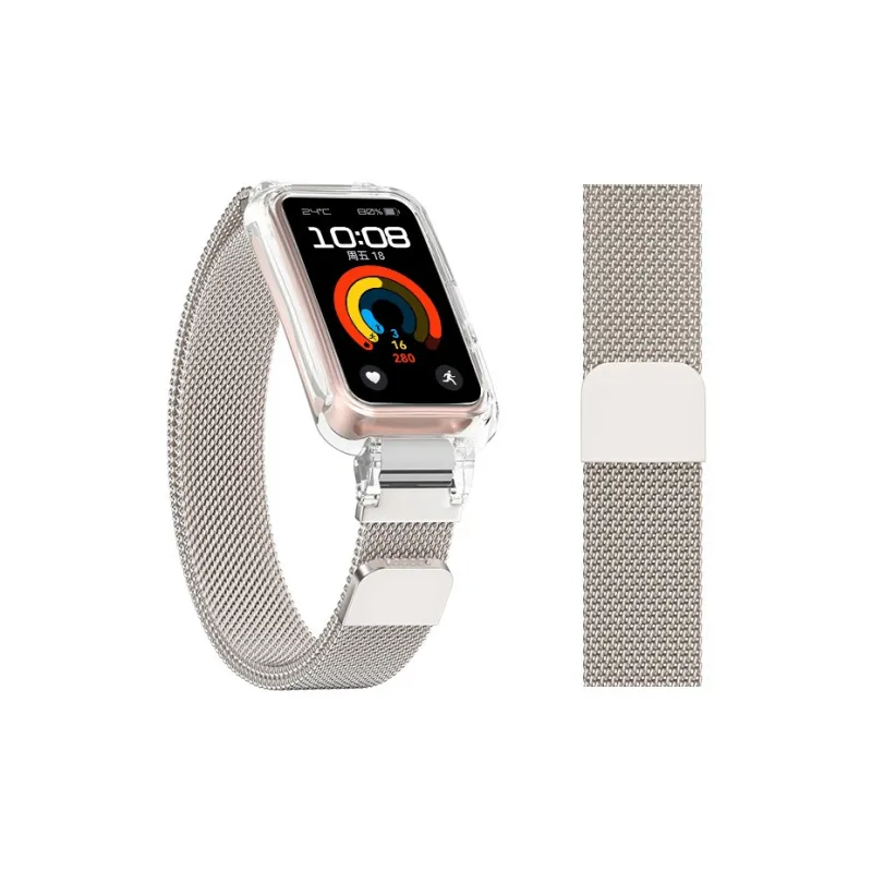 MSSM Huawei Wristband 10/9/8 Huawei Compatibility Watch Band 160mm Metal-1