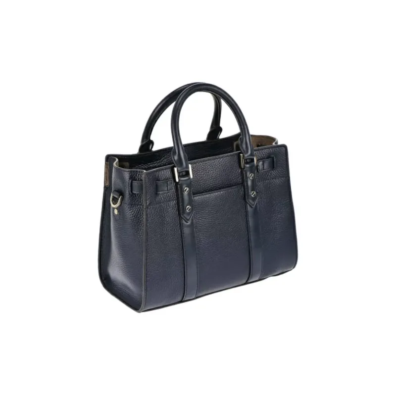 MICHAEL KORS MICHAEL KORS Luggage Collection Cow Leather Crossbody Handbags Small Size Women's Marine Blue-1