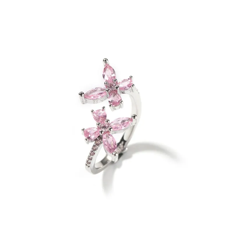 KING OF BLING Alloy Zircon Rings Unisex-25