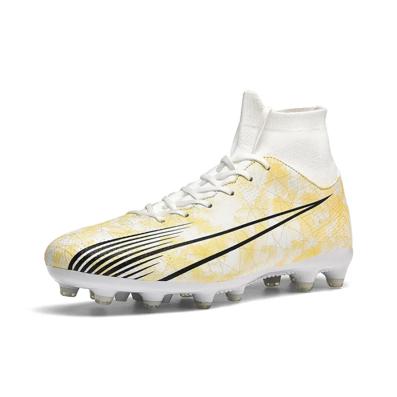 Wooden Rabbit AG Short Rubber Studs FG Long Rubber Studs Anti Slip Wear Resistant Soccer Shoes Unisex-10