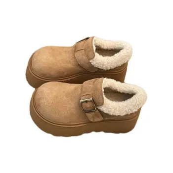 Qiao Anju Home Slippers Coffee Brown