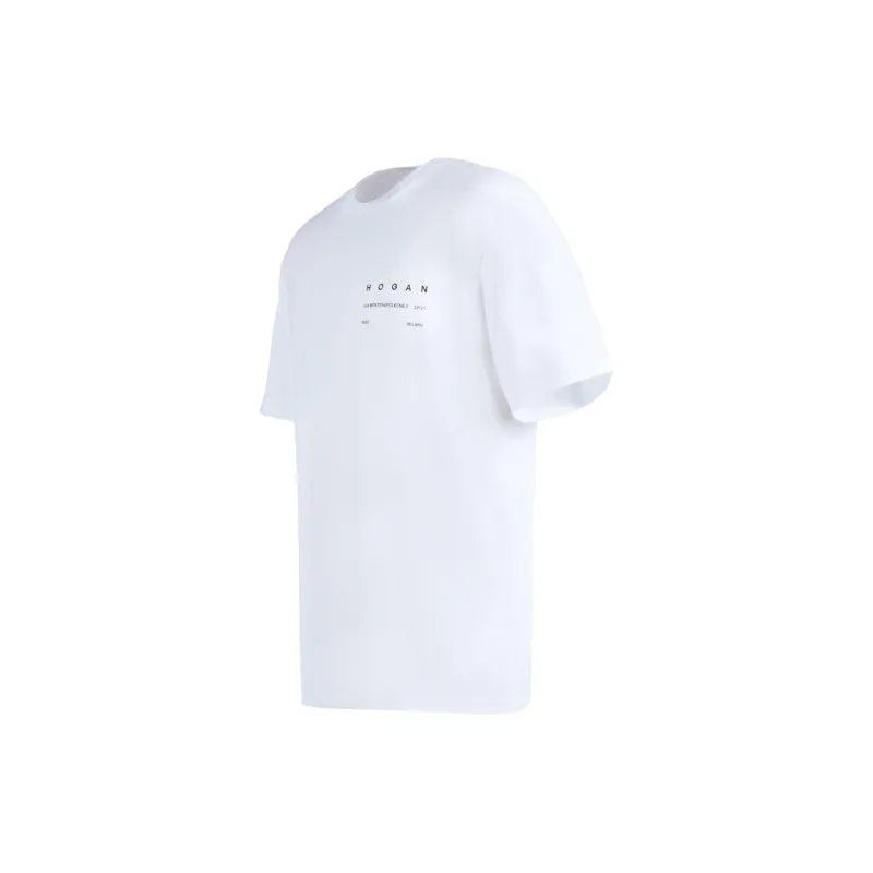 HOGAN Logo Printed Crewneck T Shirt-2