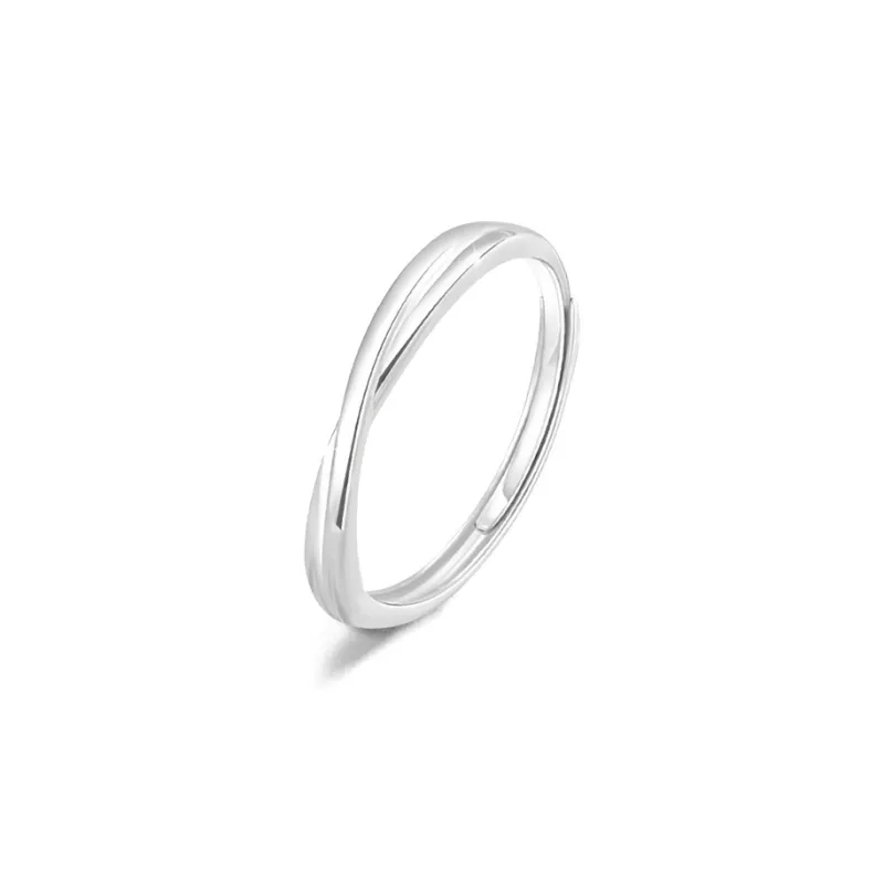 FANFRI Sterling Silver Rings Unisex Birthday Anniversary Gift Box-2
