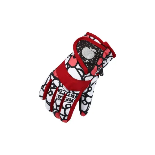 TANLU Ski Gloves Insulated For Cold Weather Outdoor Gloves Kids'