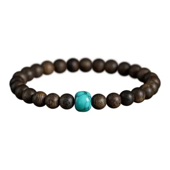 DALONG Aromatic Agarwood Spend Money Beaded Bracelet Unisex
