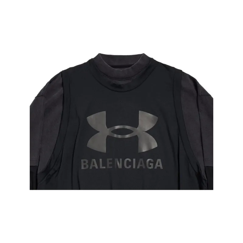 Balenciaga Under Armour® Triple Layered T Shirt-6