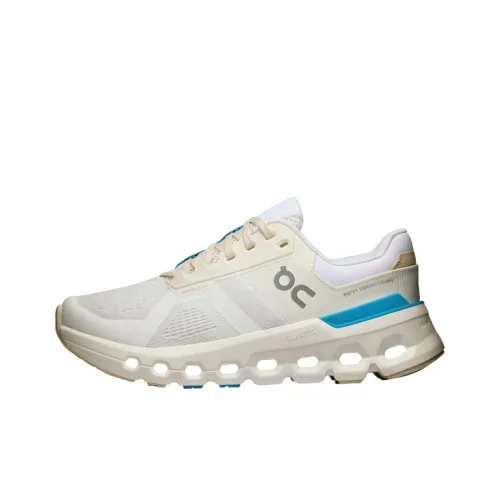 On Cloudrunner 2 Anti-Slip Wear-Resistant Low-Top Running Shoes Women's Beige
