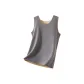 Black Down Silk Soft Silky Men's Tank Top