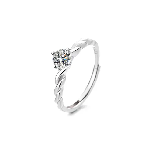 QIANCHANG S925 Silver Rings Women's