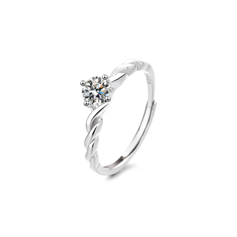 QIANCHANG S925 Silver Rings Women's-0