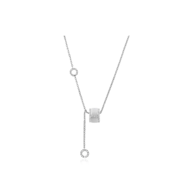 JIACUIYUN Cat's Eye Stone Necklaces Women's-5