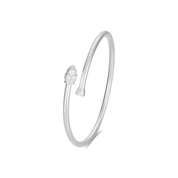 Children's Drawings S999 Fine Silver Bangles Women's