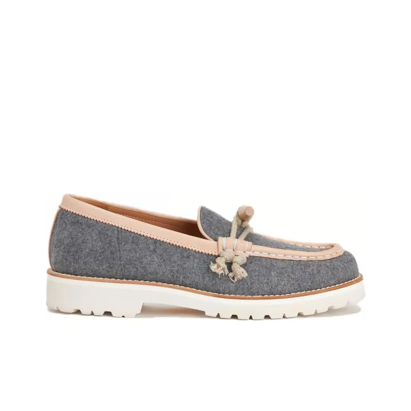 Hender Scheme Loafers Unisex Gray-1