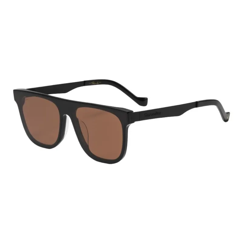 SHAWN LEE Plate Frame Irregular Shape Sunglasses Unisex-3