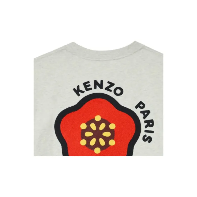 KENZO Pop Embroidered Oversized T Shirt-5