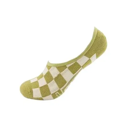 Vans No-Show Socks Women's 1 Pack Mustard Green