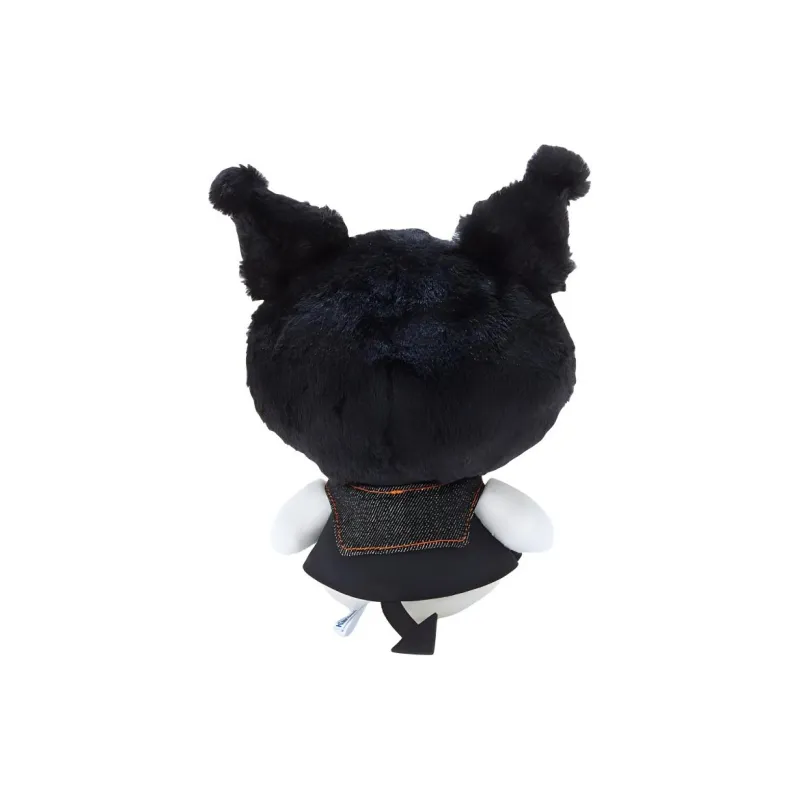 Sanrio Kuromi EDWIN Kuromi Dolls Plush Doll 26cm Height-1